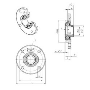 Подшипник USFCE204 SNR