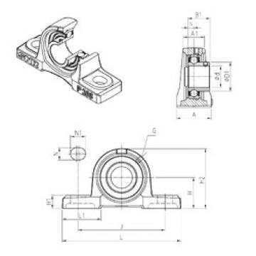 Rodamiento USP210 SNR