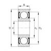 FAG Rolamento de esferas - 6309-C-2BRS