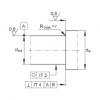 FAG Rolamento axial de esferas de contato angular - 7603045-TVP