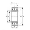 FAG Rolamentos autocompensadores de rolos vedados - WS22209-E1-XL-2RSR