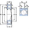 roulements 7013 ACD/P4AL SKF