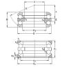 roulements 54202+U202 NKE