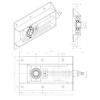 Rodamiento UST206+WB SNR