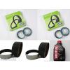 Complete fork service kit Polini XP 4T 110 motorbike fork kit seals bushes oil