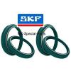 2x SKF HD HEAVY DUTY fork dust Cap oil seals HUSABERG fork dust oil seals