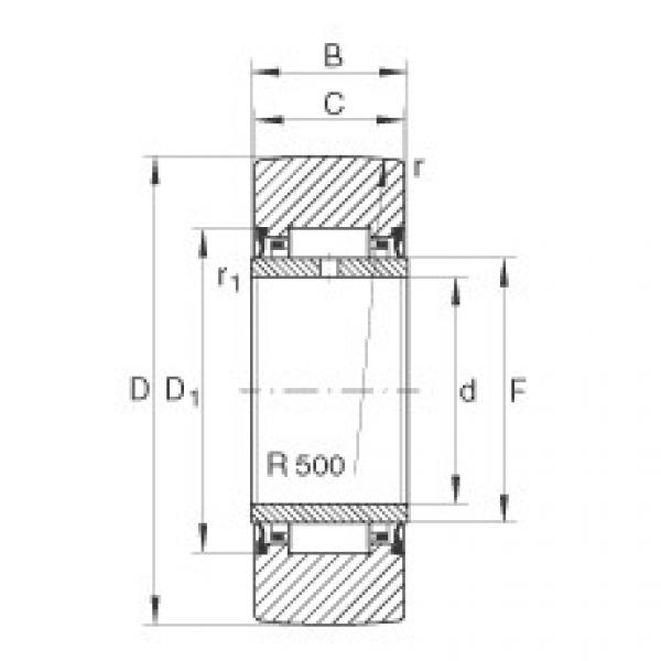 FAG St&uuml;tzrollen - NA2206-2RSR #1 image