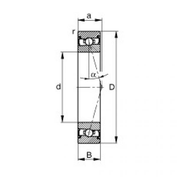 FAG Spindellager - HSS7006-C-T-P4S #1 image