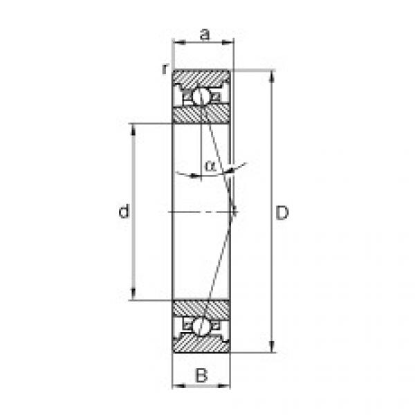 FAG Spindellager - HS7006-C-T-P4S #1 image