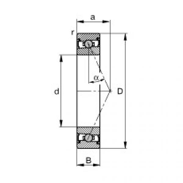 FAG Spindellager - HCS7006-E-T-P4S #1 image