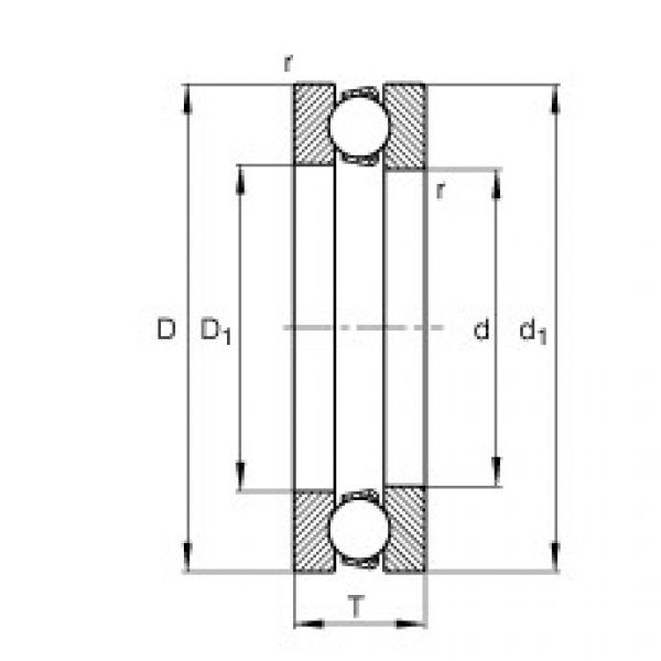 FAG Axial-Rillenkugellager - 51106 #1 image