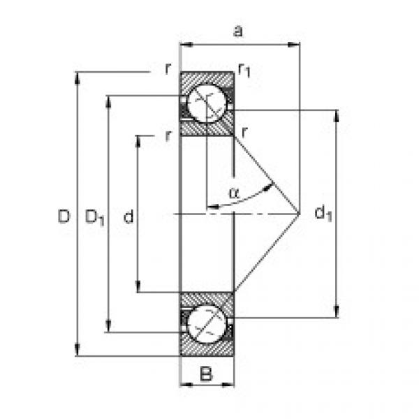 Bantalan 71806-B-TVH FAG #1 image