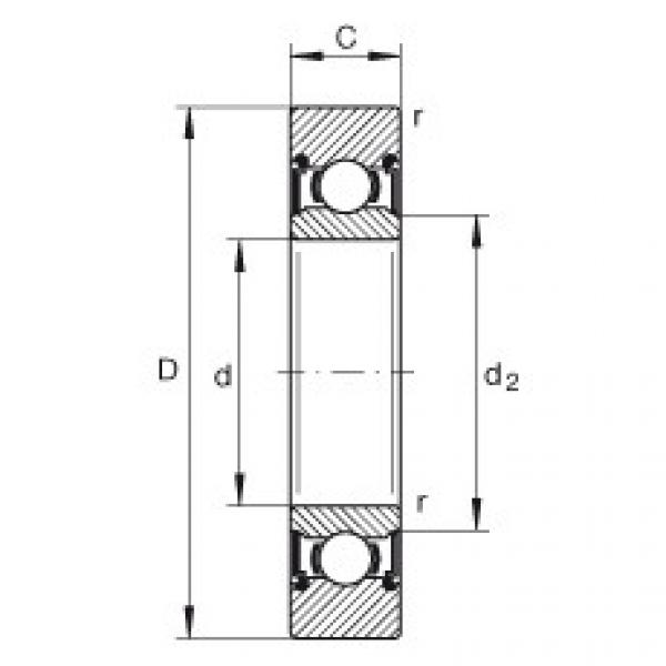 FAG Laufrollen - LR206-X-2RS #1 image