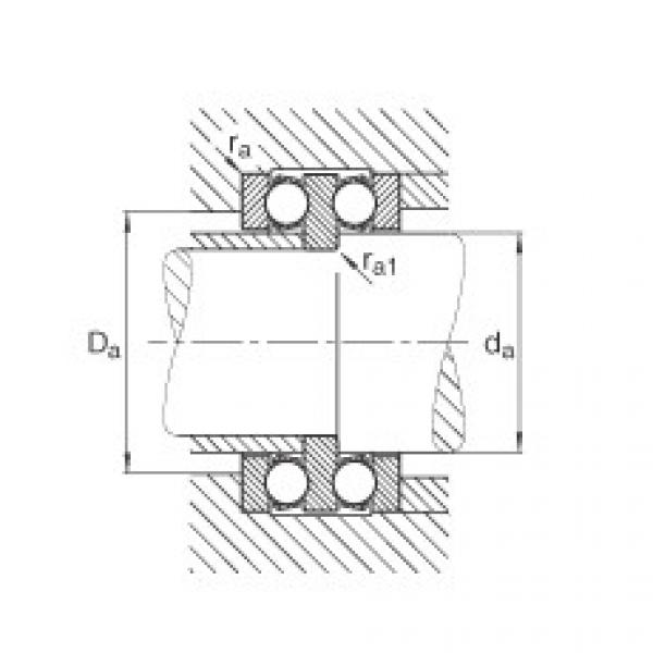 FAG Rolamento axial de esferas - 52211 #2 image