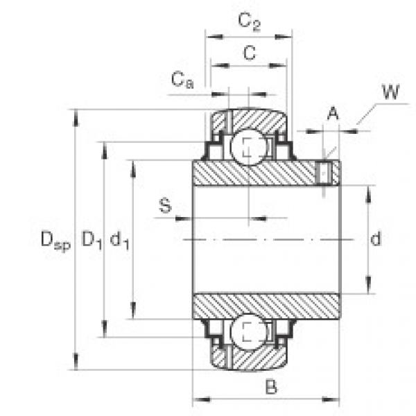 FAG Mancal tensor - GYE45-210-XL-KRR-B #1 image