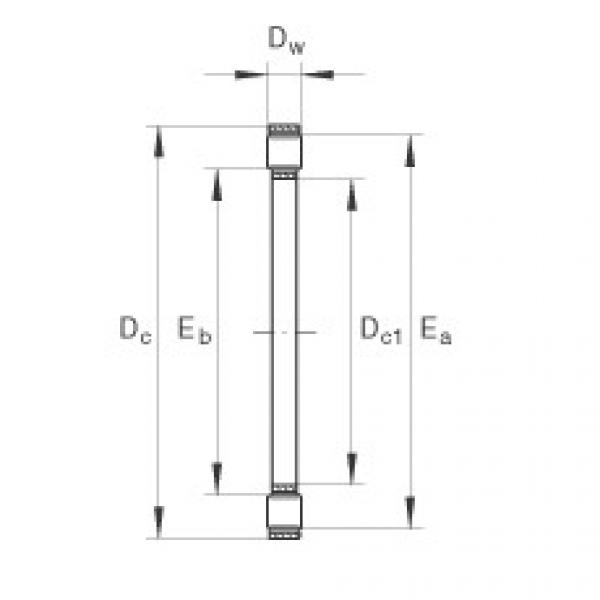 FAG Axial-Zylinderrollenkranz - K81206-TV #1 image