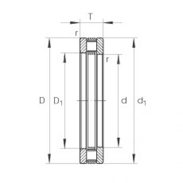 FAG Axial-Zylinderrollenlager - 81206-TV #1 image