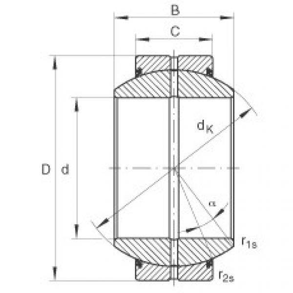 FAG Radial-Gelenklager - GE30-FO-2RS #1 image