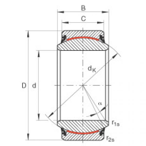 FAG Radial-Gelenklager - GE30-UK-2RS #1 image