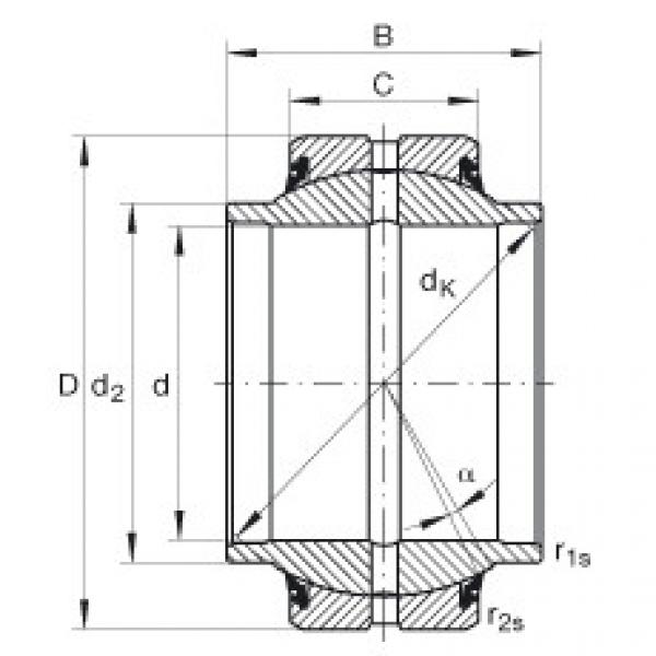 FAG Radial-Gelenklager - GE30-HO-2RS #1 image