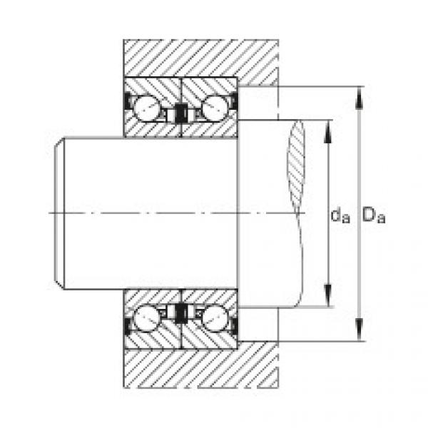 FAG Axial-Schr&auml;gkugellager - BSB3062-2Z-SU #2 image