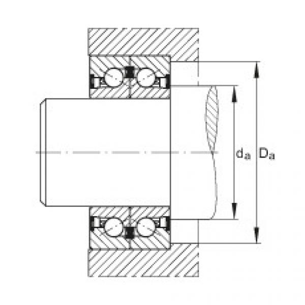 FAG Axial-Schr&auml;gkugellager - BSB3062-2Z-SU #3 image