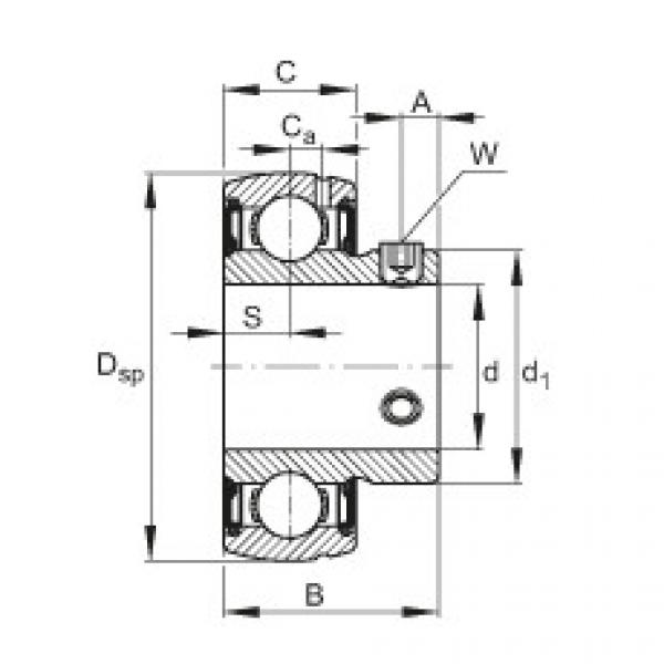 FAG Mancal tensor - SUB209 #1 image