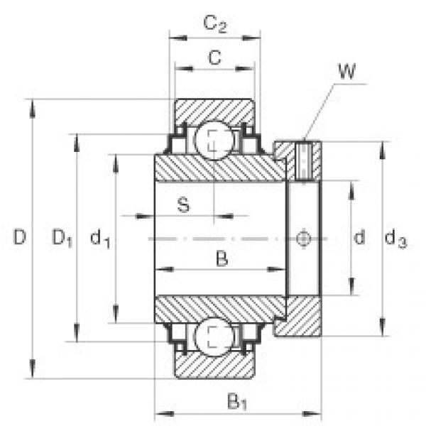 FAG Mancal tensor - E45-XL-KRR #1 image