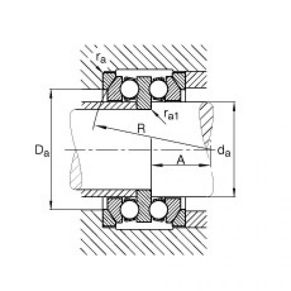 FAG Rolamento axial de esferas - 54211 + U211 #3 image