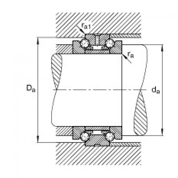 FAG Axial-Schr&auml;gkugellager - 234406-M-SP #2 image