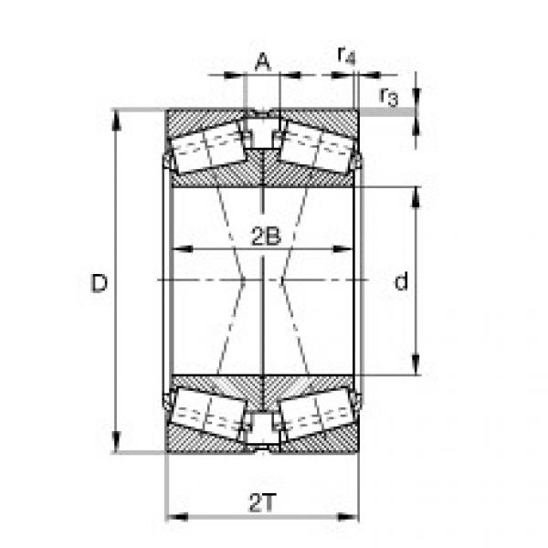 roulements 32960-N11CA-A500-550 FAG #1 image