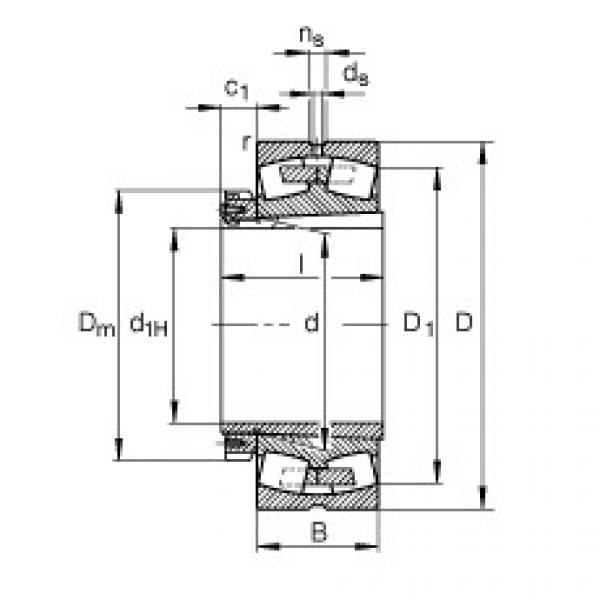 Bantalan 239/530-K-MB + H39/530-HG FAG #1 image