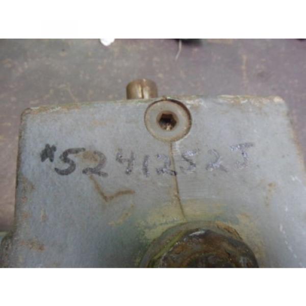 REXROTH HYDRAULIC PUMP #5241252J SHAFT HAS RUST NEW OLD STOCK #11 image