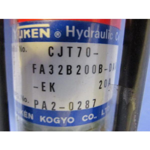 YUKEN 20A HYDRAULIC CYLINDER CJT70-FA32B200B-DAA-EK / PA2-0287 #2 image