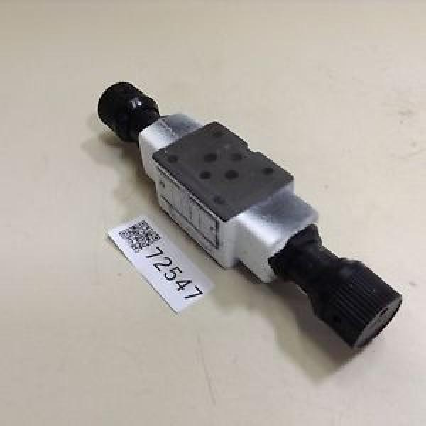 Yuken Throttle &amp; Check Modular Valve MSW-01-X-50 Used #72547 #1 image