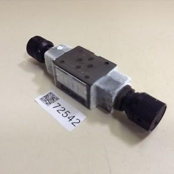 Yuken Throttle &amp; Check Modular Valve MSW-01-X-50 Used #72542 #1 image