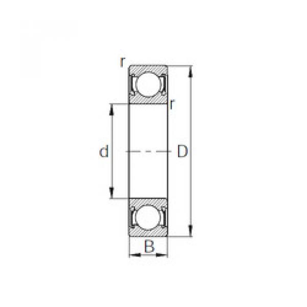 roulements W6306-2RS CYSD #1 image