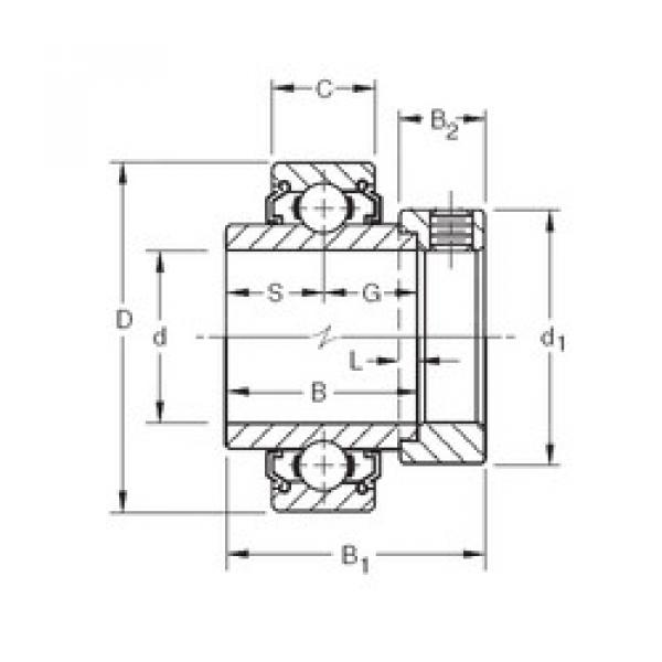 roulements 1108KLL Timken #1 image