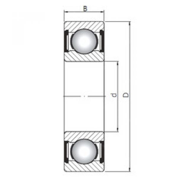 Подшипник 61900 ZZ ISO #1 image