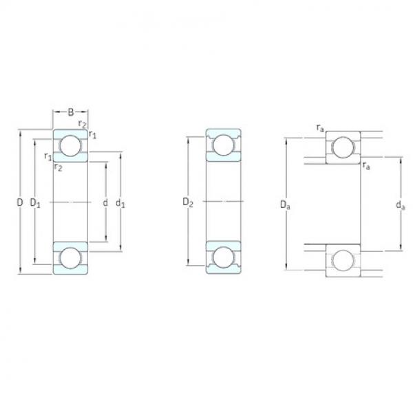 roulements 619/6 SKF #1 image