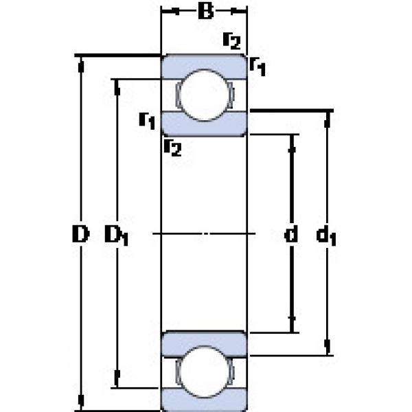 Bantalan 6334 M/C3VL2071 SKF #1 image