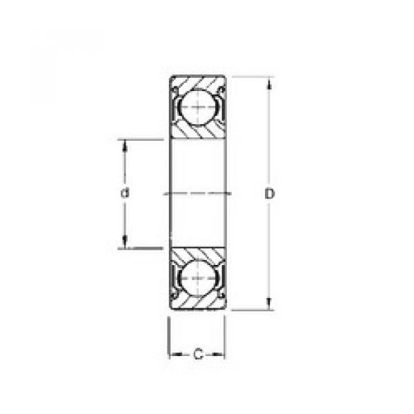 المحامل W6302-ZZ CYSD #1 image