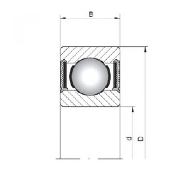 Подшипник 619/7-2RS CX #1 image