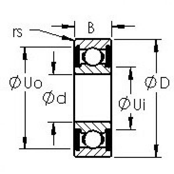 Bantalan 634H-2RS AST #1 image