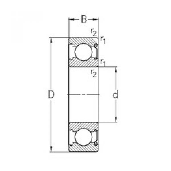 Bantalan 634-Z NKE #1 image