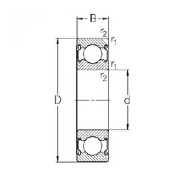 Подшипник 61901-2Z NKE #1 image