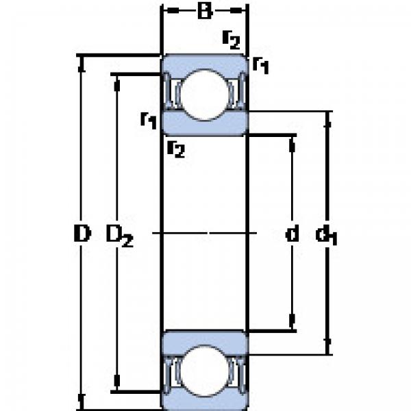 Bantalan 635-2RZ SKF #1 image