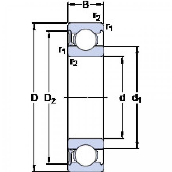 Bantalan 635-RZ SKF #1 image