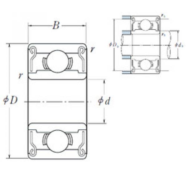 Bantalan 635 ZZ1 NSK #1 image