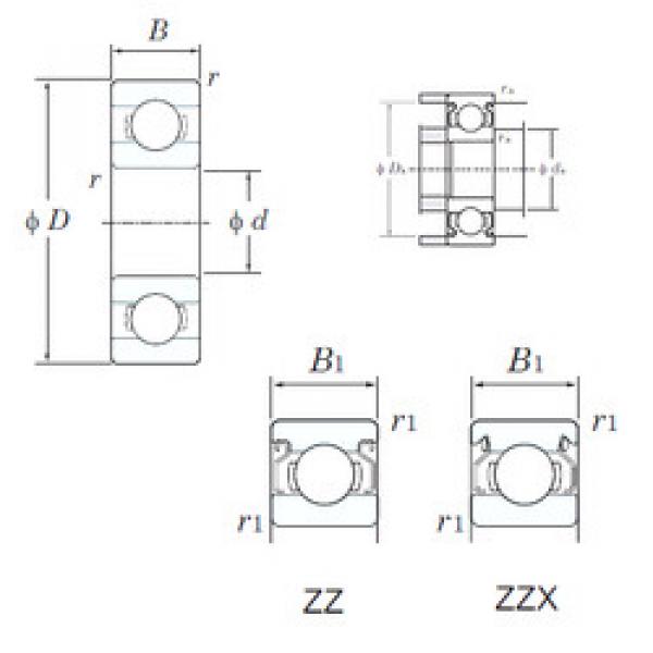 Bantalan 634ZZ KOYO #1 image